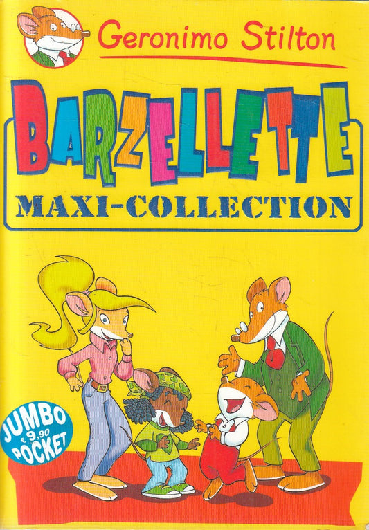 LN2- GERONIMO STILTON BARZELLETTE MAXI COLLECTION - PIEMME JUNIOR - B - JXS254