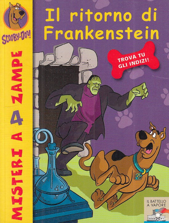 LB- SCOOBY DOO N.20 RITORNO FRANKENSTEIN -- PIEMME - BATTELLO -- 2006 - B - RGZ