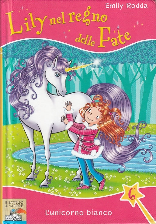 LN2- LILY REGNO FATE 6 UNICORNO BIANCO - RODDA - BATTELLO VAPORE - C - JXS132