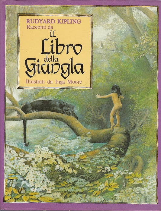 LB- IL LIBRO DELLA GIUNGLA - KIPLING MOORE - CASTELLI IN ARIA--- 1992- CS- YFS63