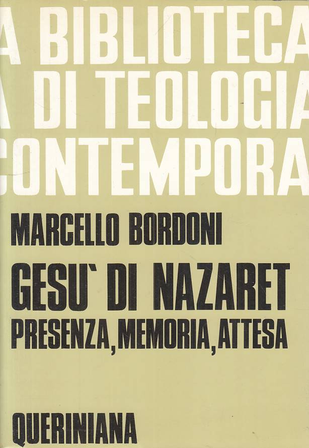 LS- GESU' DI NAZARET PRESENZA MEMORIA ATTESA -- QUERINIANA --- 1988 - B - ZFS291