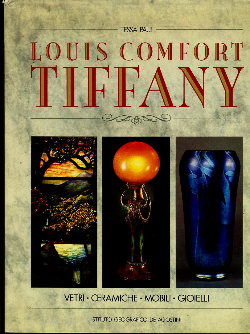 LT- LOUIS COMFORT TIFFANY VETRI GIOIELLI - TESSA PAUL ---- 1988 - CS - YDS611