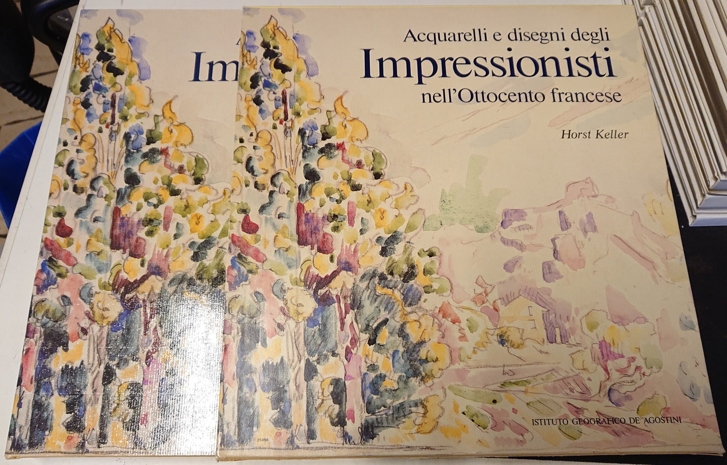 LT- ACQUARELLI E DISEGNI IMPRESSIONISTI- KELLER- DE AGOSTINI--- 1988- CS- YFS999