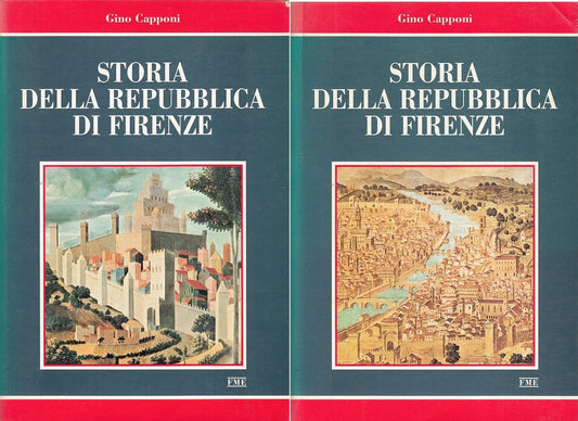 LS- STORIA DELLA REPUBBLICA DI FIRENZE 2 VOL- CAPPONI- MELITA--- 1990- B- YDS512