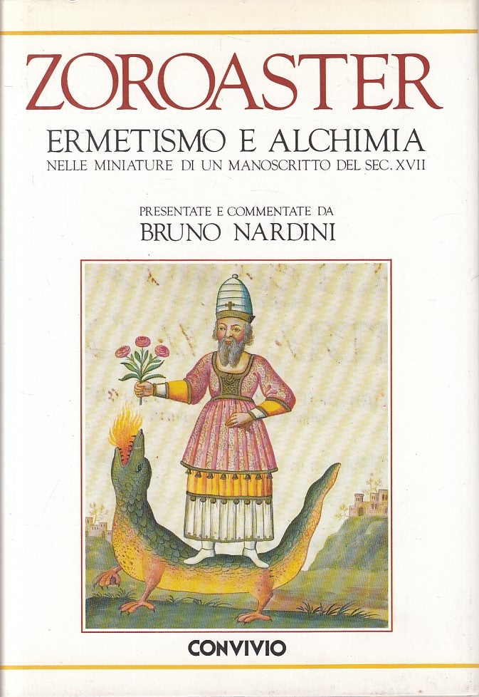 LS- COROASTER ERMETISMO E ALCHIMIA - NARDINI - CONVIVIO --- 1989 - CS - YFS334