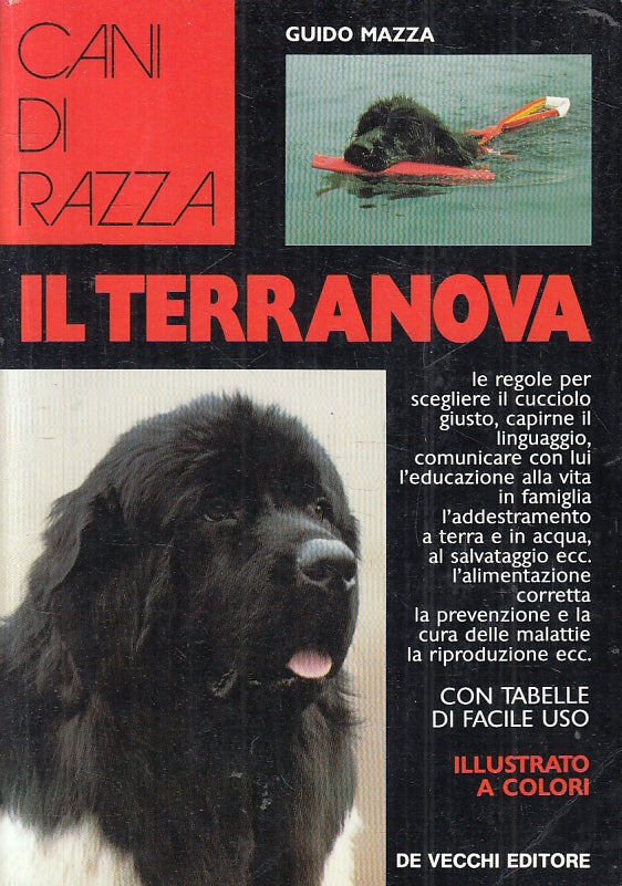 CANI DI RAZZAIL TERRANOVA - GUIDO MAZZA - DE VECCHI - B- JXS85