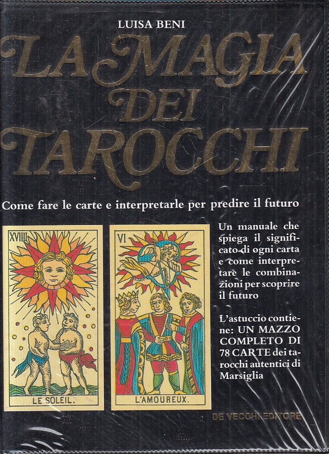 LZ- LA MAGIA DEI TAROCCHI LIBRO + CARTE- LUISA BENI- DE VECCHI--- 1997- B-ZFS477