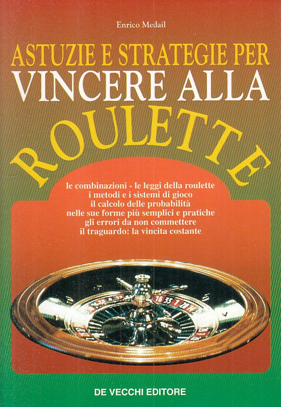 LZ- ASTUZIE STRATEGIE VINCERE ROULETTE - MEDAIL - DE VECCHI--- 2000 - B - YFS318