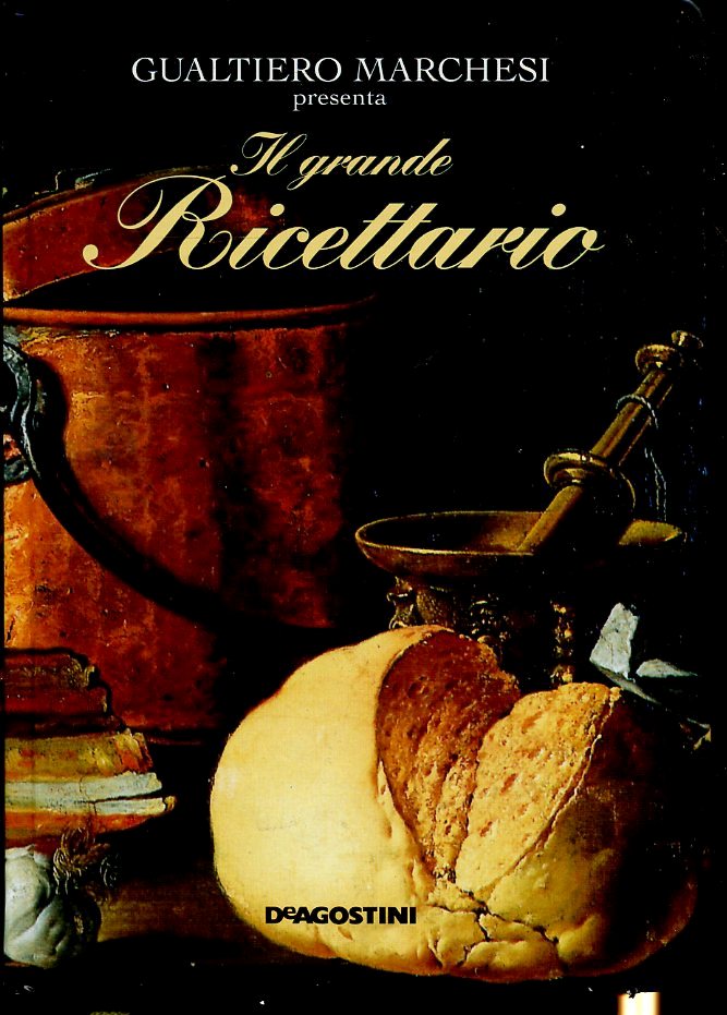 LK- IL GRANDE RICETTARIO - GUALTIERO MARCHESI - DeAGOSTINI --- 1998 - C - ZFS456