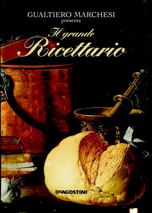 LK- IL GRANDE RICETTARIO - GUALTIERO MARCHESI - DeAGOSTINI --- 1998 - C - ZFS456