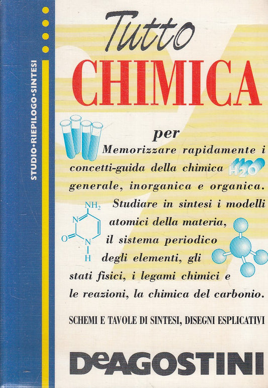 LN2- TUTTO CHIMICA MEMORIZZARE RAPIDAMENTE - DEAGOSTINI SINTESI - B - JXS228