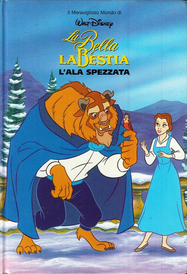 LB- MERAVIGLIOSO MONDO WALT DISNEY BELLA E LA BESTIA ALA SPEZZATA- DeAGOSTINI- C- RGZ