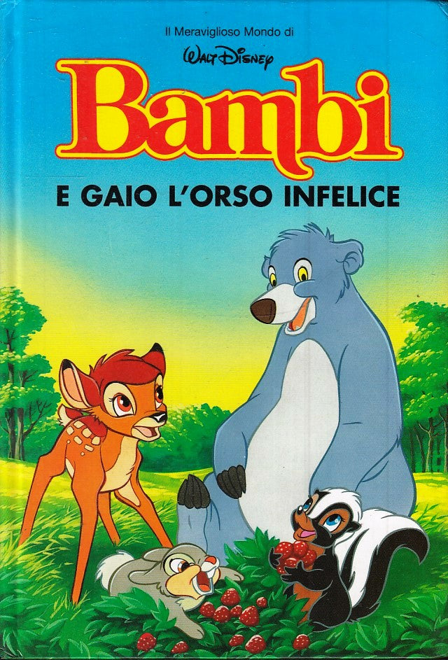 LB- IL MERAVIGLIOSO MONDO DI WALT DISNEY BAMBI E GAIO L'ORSO- DeAGOSTINI- C- RGZ