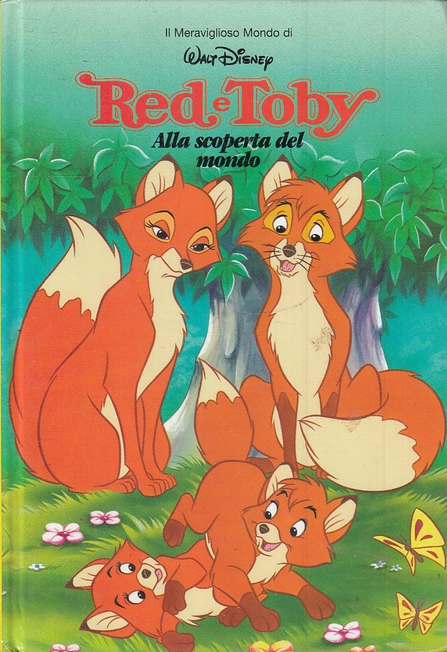 LB- IL MERAVIGLIOSO MONDO DI WALT DISNEY RED E TOBY SCOPERTA MONDO- DeAGOSTINI-C- RGZ