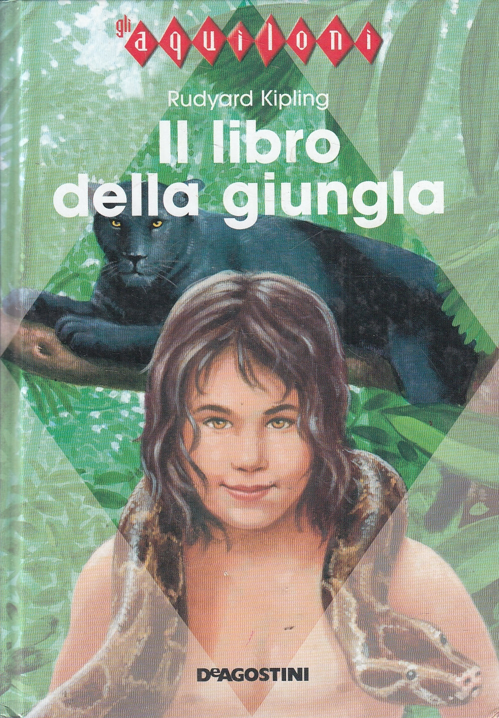 LN2- IL LIBRO DELLA GIUNGLA - KIPLING - DEAGOSTINI GLI AQUILONI - C - JXS162