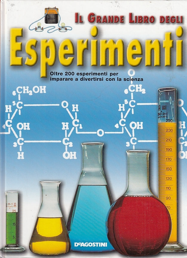 LB- IL GRANDE LIBRO DEGLI ESPERIMENTI -- DeAGOSTINI ---- 2009- C- YFS696