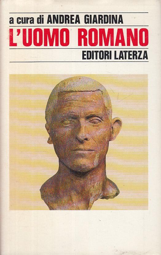 LS- L'UOMO ROMANO - GIARDINA - LATERZA - STORIA SOCIETA' -- 1989 - CS - YFS173