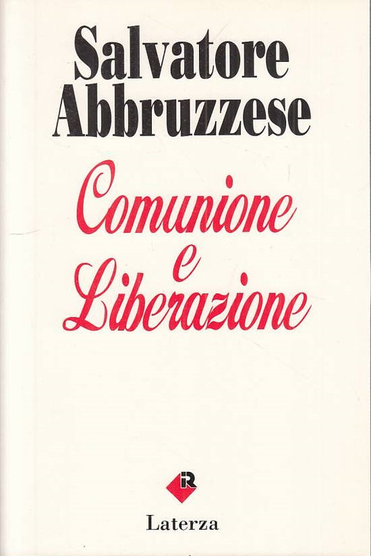LS- COMUNIONE E LIBERAZIONE - ABBRUZZESE - LATEREZA -- 1a ED. - 1991 - B - YTS96