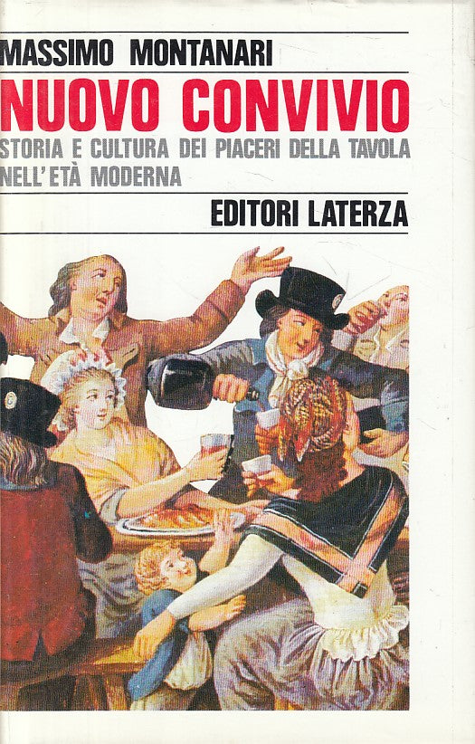 LS- NUOVO CONVIVIO PIACERI TAVOLA - MONTANARI - LATERZA --- 1991 - CS - ZFS298