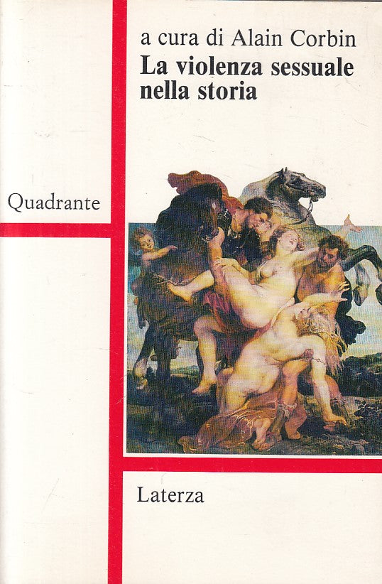 LS- LA VIOLENZA SESSUALE NELLA STORIA - CORBIN - ALTERZA --- 1992 - B - ZFS276