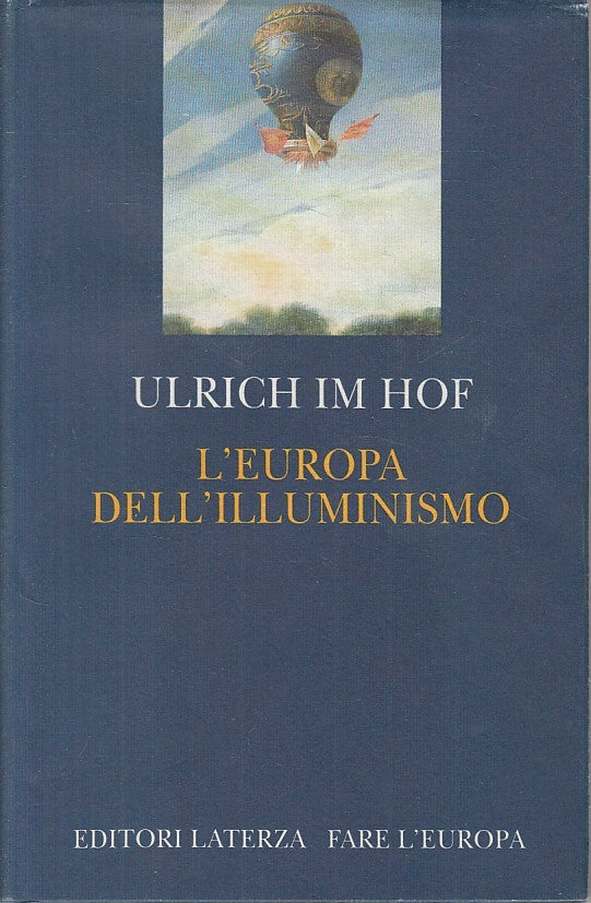 LS- L'EUROPA DELL'ILLUMINISMO - ULRICH IM HOF - LATERZA --- 1993 - CS - ZFS23