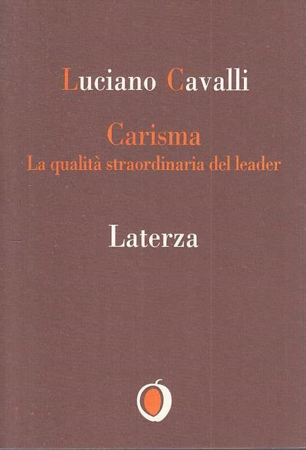 LS- CARISMA QUALITA' STRAORIDNARIA - CAVALLI - LATERZA --- 1995 - B - YTS178