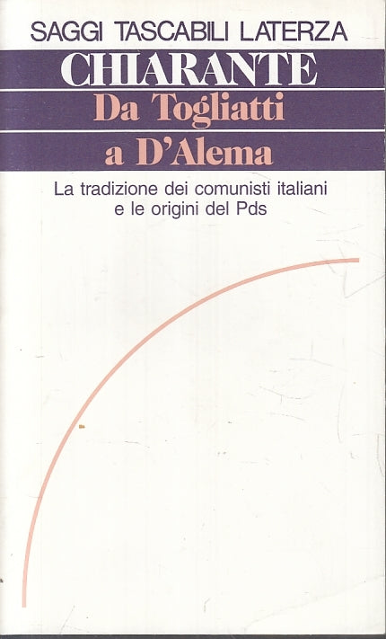 LS- DA TOGLIATTI A D'ALEMA - CHIARANTE - LATERZA - STL 201 -- 1996 - B- XTS