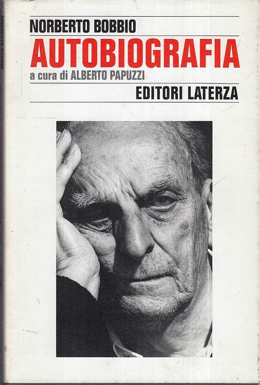 LS- AUTOBIOGRAFIA - NORBERTO BOBBIO - LATERZA- STORIA E SOCIETA'-- 1997- BS- XFS