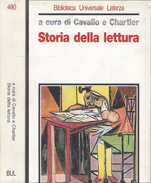 LS- STORIA DELLA LETTURA- CAVALLO CHARTIER- UNIVERSALE LATERZA--- 1998- B- XFS68