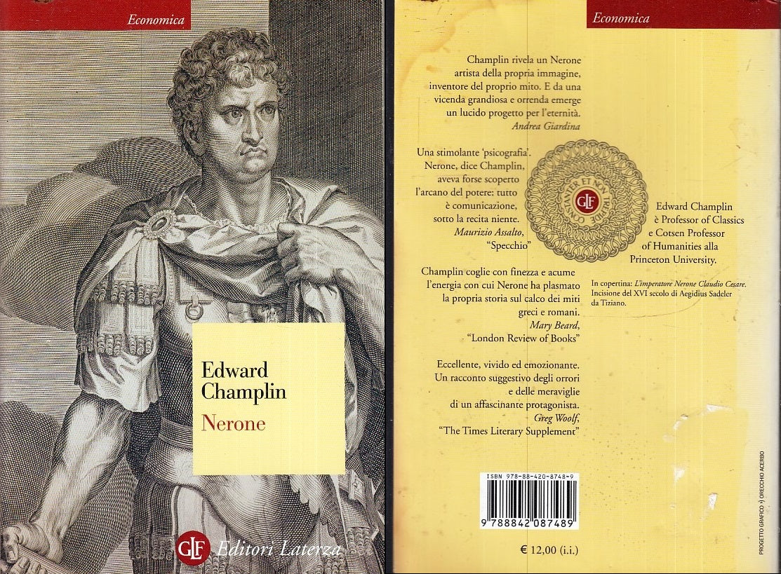 LS- NERONE - EDWARD CHAMPLIN - LATERZA - ECONOMICA --- B - XFS