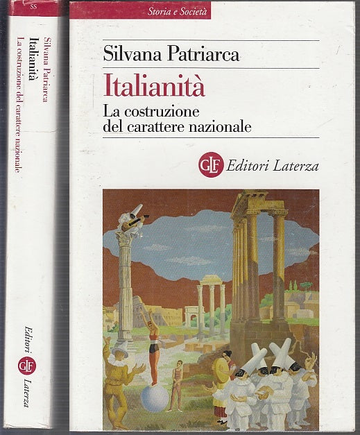 LS- ITALIANITA' CARATTERE NAZIONALE - PATRIARCA - LATERZA --- 2010- BS- XFS68