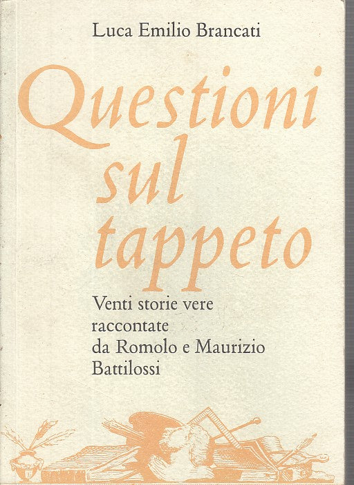 LN- QUESTIONI SUL TAPPETO - BRANCATI BATTILOSSI - ALLEMANDI --- 1998 - B- YDS589