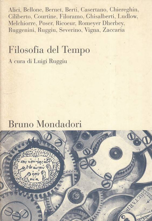 LS- FILOSOFIA DEL TEMPO - AA.VV. - MONDADORI - SINTESI -- 1998 - B - YFS6