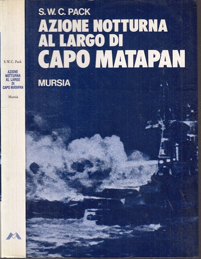 LS- AZIONE NOTTURNA AL LARGO DI CAPO MATAPAN - PACK - MURSIA --- 1990 - B - MLT3