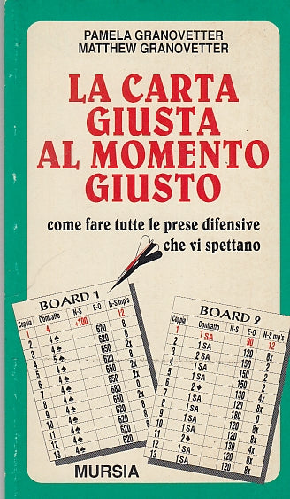 LZ- CARTA GIUSTA AL MOMENTO GIUSTO BRIDGE-- MURSIA - GIOCHI -- 1997 - B - YFS596