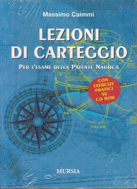 LZ- LEZIONI DI CARTEGGIO ESAME PATENTE NAUTICA CD ROM- CAIMMI- MURSIA- B- ZFS181