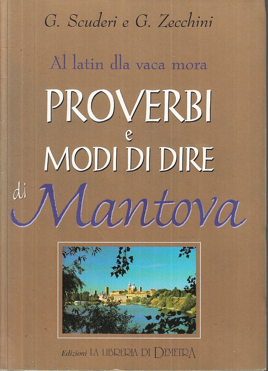 LZ- PROVERBI MODI DI DIRE DI MANTOVA -- DEMETRA -- 1a ED. - 1998 - B - YFS21