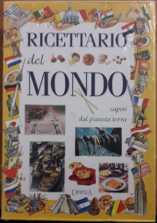 LK- RICETTARIO DEL MONDO BLISTERATO NUOVO -- DEMETRA --- 2017 - CS - YFS127