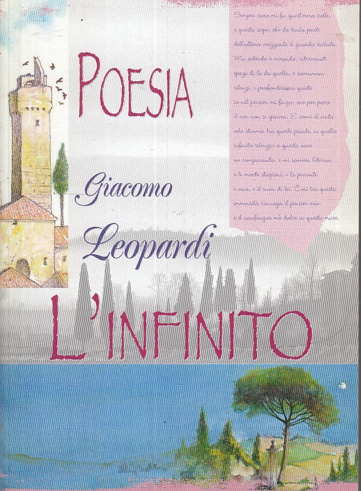LN2- POESIA L'INFINITO - GIACOMO LEOPARDI - DEMETRA ACQUARELLI - B - XFS