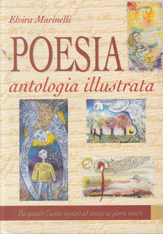 LS- POESIA ANTOLOGIA ILLUSTRATA - MARINELLI - GIUNTI DEMETRA--- 2001 - B - ZFS59