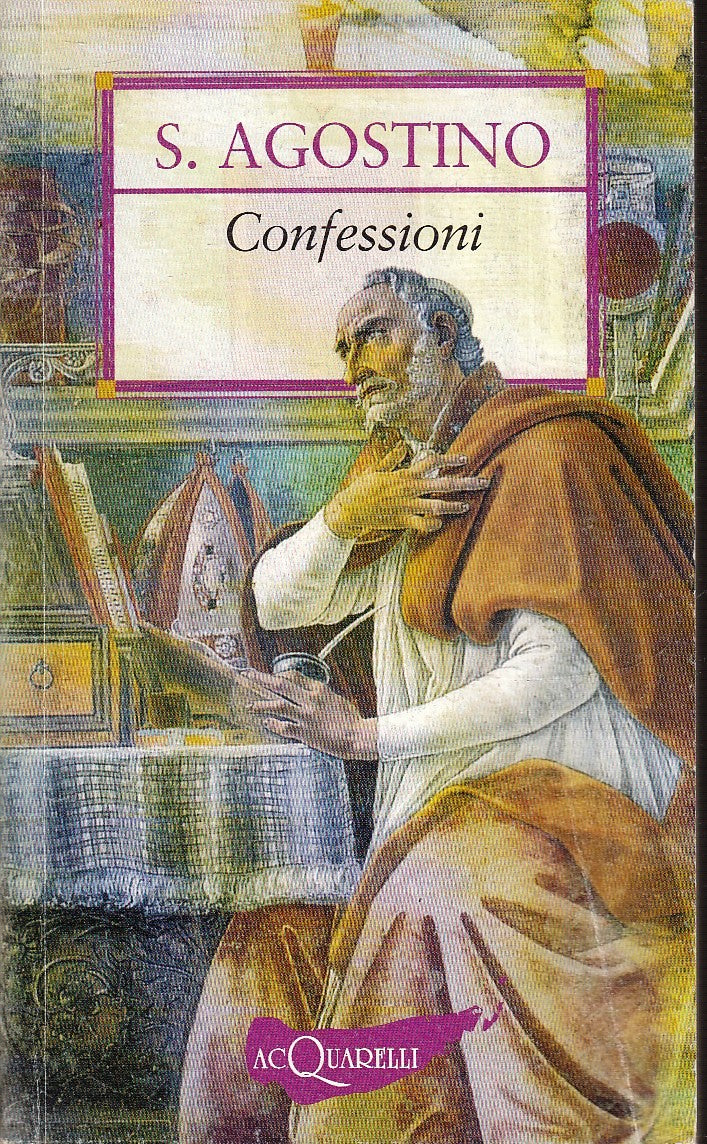 CONFESSIONI - S. AGOSTINO - DEMETRA - ACQUARELLI - B - XFS