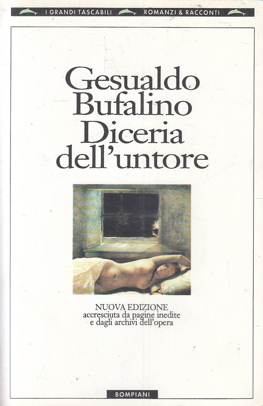 LN2- DICERIA DELL'UNTORE - BUFALINO - BOMPIANI - B - JXS159