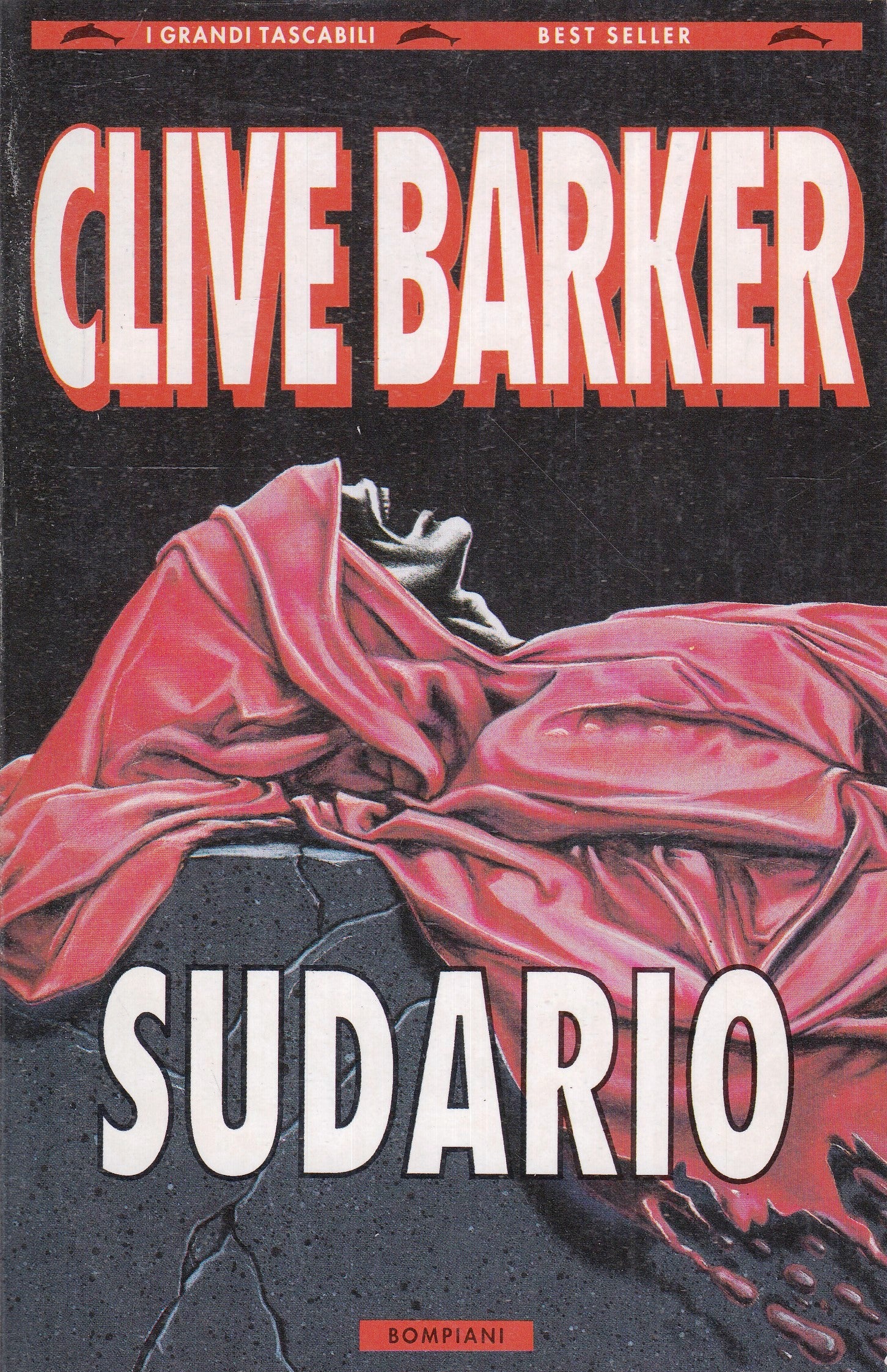 LG- SUDARIO - CLIVE BARKER - BOMPIANI - I GRANDI TASCABILI -- 1993- B- YFS978