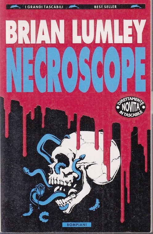 LG- NECROSCOPE- BRIAN LUMLEY- BOMPIANI- GRANDI TASCABILI- 1a ED.- 1993- B-ZFS148