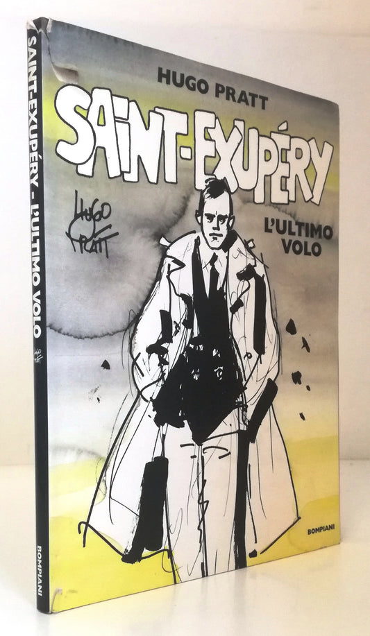 LN- SAINT-EXUPERY L'ULTIMO VOLO A FUMETTI- HUGO PRATT- BOMPIANI--- 1995- CS- VHX