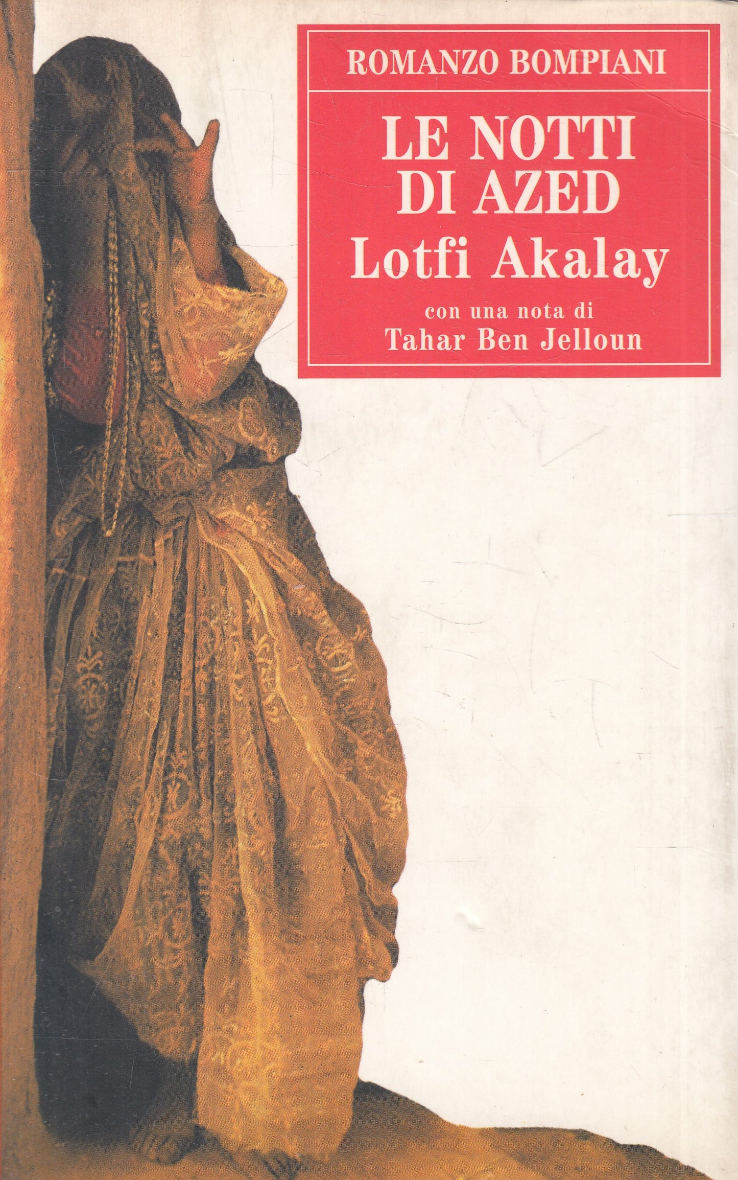 LN2- LE NOTTI DI AZED - LOFTI AKALAY - BOMPIANI ROMANZO - B - JXS220