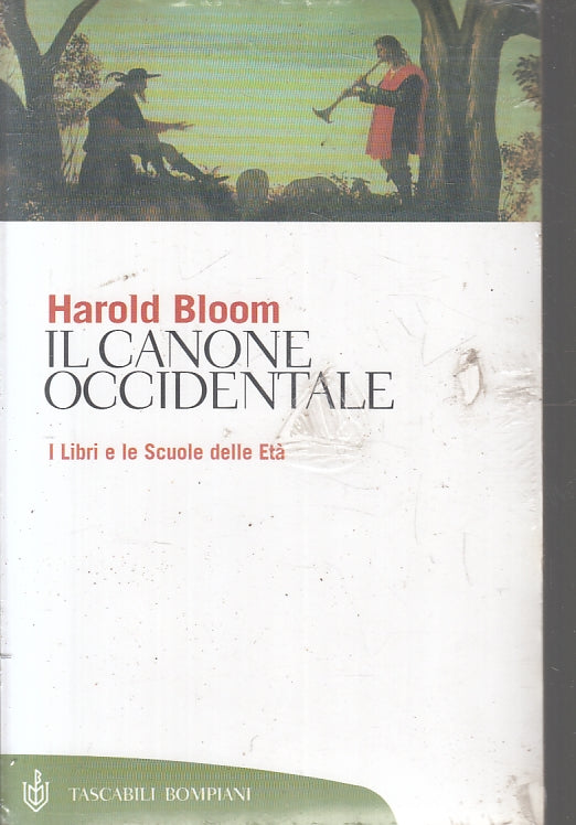 LZ- IL CANONE OCCIDENTALE SCUOLE- HAROLD BLOOM- BOMPIANI- TASCABILI--- B- ZFS144