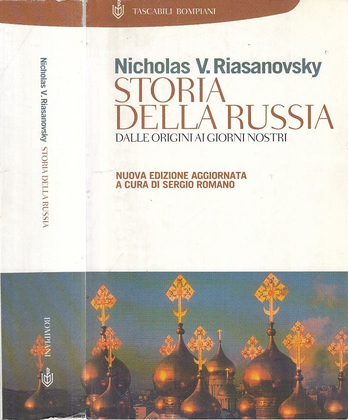 LS- STORIA DELLA RUSSIA - RIASANOVSKY - BOMPIANI - TASCABILI -- 2001- B- XFS35