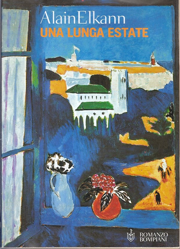 UNA LUNGA ESTATE - ALAIN ELKANN - BOMPIANI - ROMANZO --- BS - ZFS186