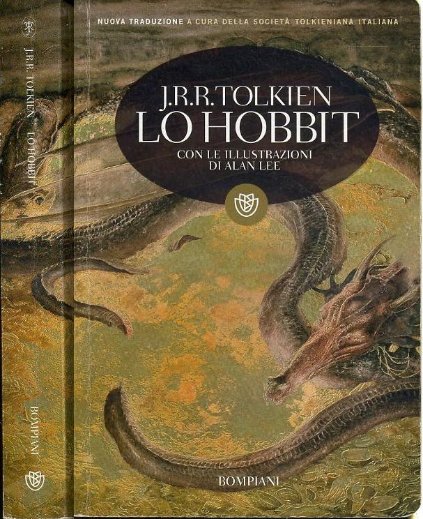 LF- LO HOBBIT ILLUSTRAZIONI DI ALAN LEE - TOLKIEN - BOMPIANI --- 2014- B- XFS49